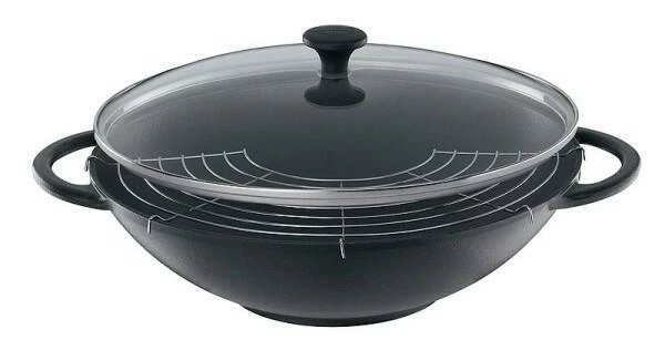 Küchenprofi Wok Set Provence In Schwarz