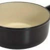 Le Creuset Caquelon Aus Gusseisen In Schwarz 20 Cm / Ca. 1,9 Liter