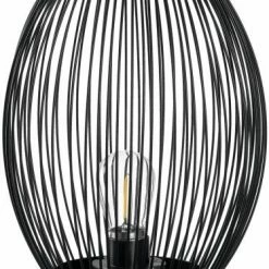 Leonardo Laterne Mit LED CASOLARE 24,2 Cm Schwarz