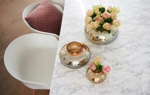 Leonardo Vase Poesia 9,3 Cm Gold – Bild 2