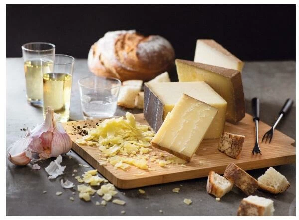 Kuhn Rikon Mini Käsefondue Set Alphornbläser 15cm – Bild 3