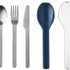 Mepal Besteckset Ellipse 3-teilig - Nordic Denim