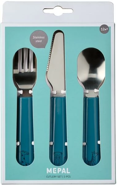 Mepal Kinder-besteckset Mio 3-teilig - Deep Blue – Bild 2