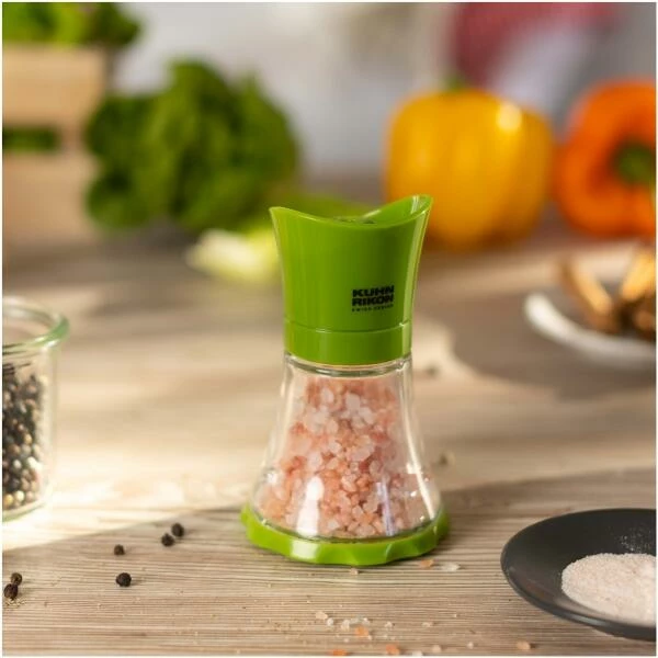 Kuhn Rikon Gewürzmühle Vase Mini Grün – Bild 2
