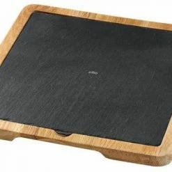 Cilio Servierbrett Mit Schieferplatte Formaggio, Quadratisch