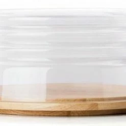 Continenta Käseglocke/ Salatschale Flach, 2-teilig ø 26,5 Cm/ 13 Cm