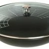 Staub Wok Aus Gusseisen Schwarz