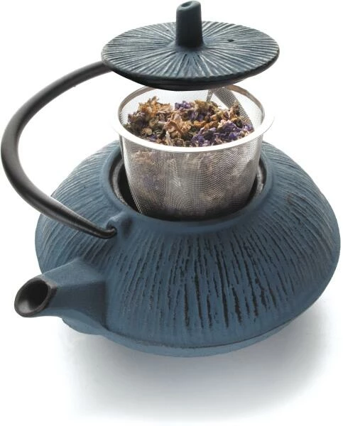 Lacor Teekanne Aus Gusseisen In Blau 1,1 L – Bild 2