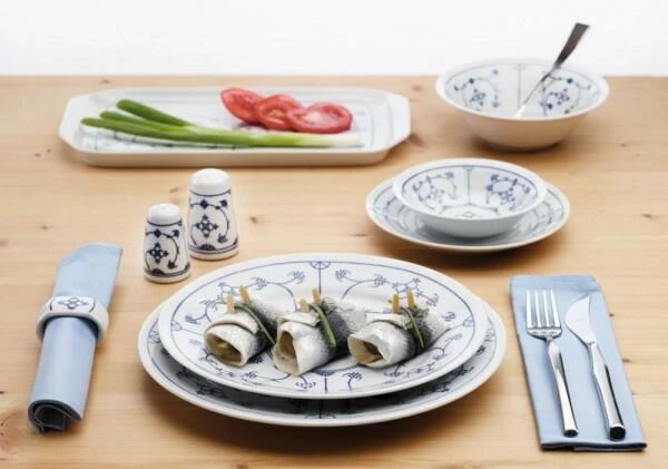 Kahla Tradition Speiseteller 26 Cm In Blau Saks – Bild 3