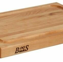 Boos Blocks Schneidebrett Gourmet BBQ Aus Ahorn Mit Saftrille