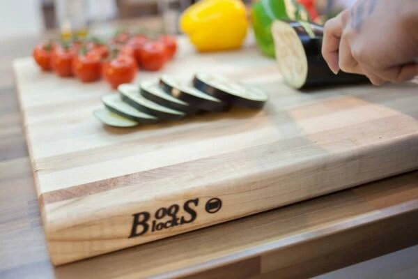 Boos Blocks Schneidebrett Ahorn Mit Griffmulden, Groß – Bild 2