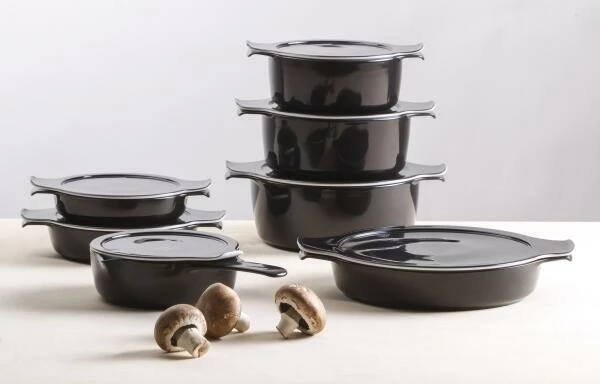 Eschenbach Topf Mit Deckel Cook & Serve In Schwarz 16 Cm / 8 Cm / 1 Liter – Bild 6