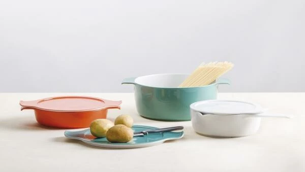 Eschenbach Topf Mit Deckel Cook & Serve In Petrol 20 Cm / 2 Liter – Bild 6