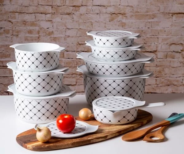 Eschenbach Topf Mit Deckel Cook & Serve In Square 16 Cm / 1 Liter / 7,8 Cm – Bild 5