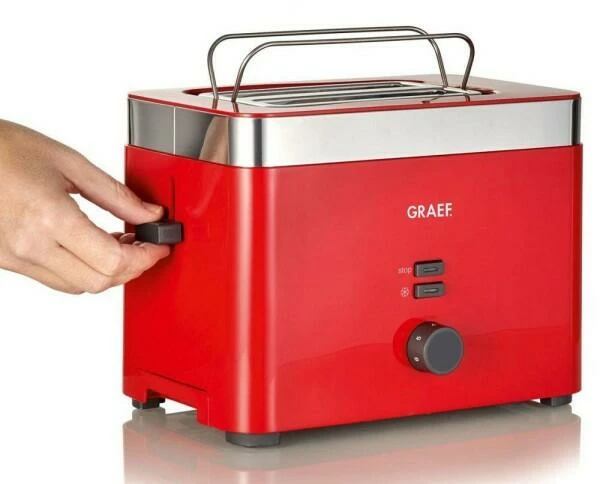 Graef Toaster TO 63 In Rot – Bild 5