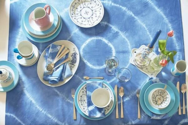 Kahla Tradition Speiseteller 26 Cm In Blau Saks – Bild 2