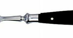 Eichenlaub Kaffeelöffel Aus Acryl, Schwarz Matt 145 Mm