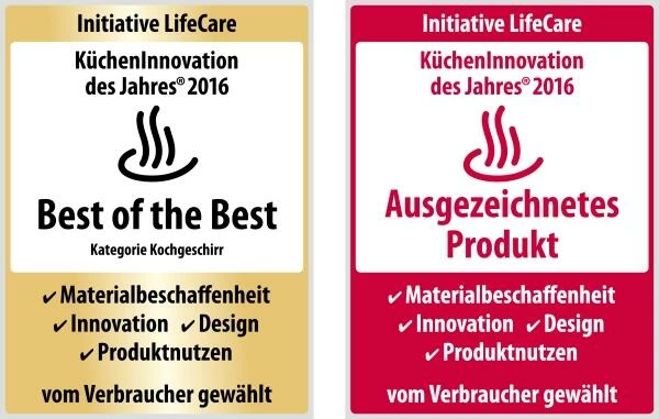 Eschenbach Topf Mit Deckel Cook & Serve In Petrol 20 Cm / 2 Liter – Bild 5