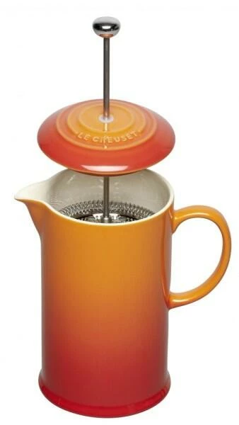 Le Creuset Kaffeebereiter In Ofenrot – Bild 3