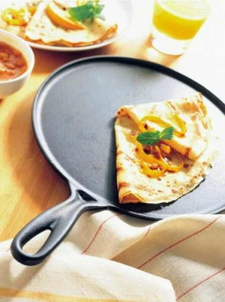 Le Creuset Crepes-Pfanne Aus Gusseisen – Bild 2