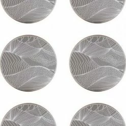 Ary Trays Åry Trays Untersetzer Japanische Landschaft Stein Rund