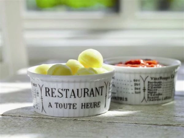 Pillivuyt Bauernform Oval Brasserie Groß Volumen 15 Cl , 320 X 230 Mm – Bild 5