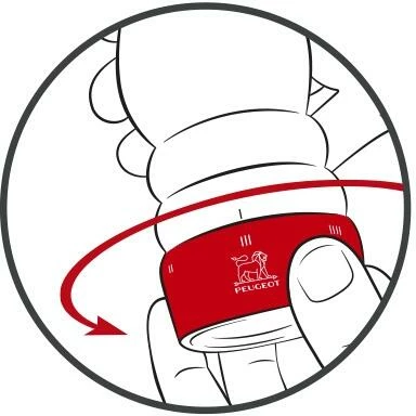 PEUGEOT Pfeffermühle Paris U´select Carbon 22 Cm – Bild 3