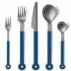 Mono Ring Besteckset In Blau, 5tlg.
