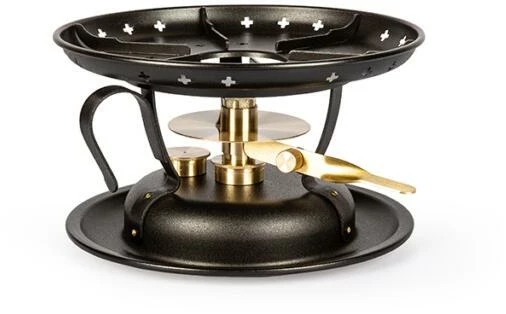 Stöckli Käsefonduegarnitur Alpaufzug Classic, Schwarz – Bild 4