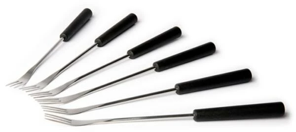 Stöckli Käsefonduegarnitur Alpaufzug Classic, Schwarz – Bild 5