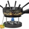 Spring Käsefondue-Set Montana In Schwarz